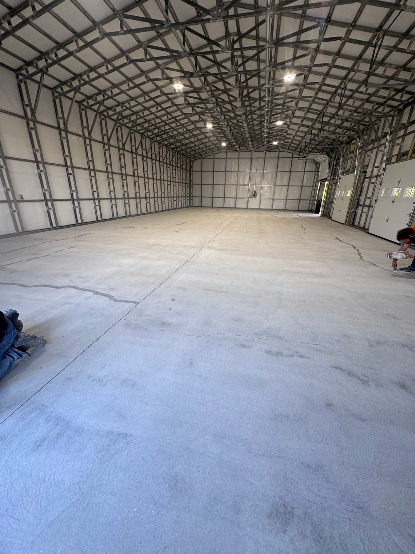 Shop Floor Coating — Full Flake